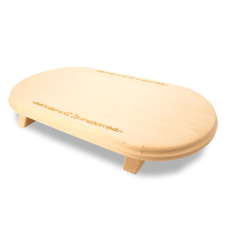 Großes Dresdner Stollenbrett "Rosenranke" für Stollen bis 1 kg