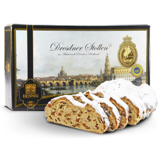 750g Original Dresdner Christstollen ® in Geschenkkarton