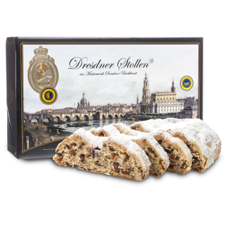 1500g Original Dresdner Christstollen ® in Geschenkkarton