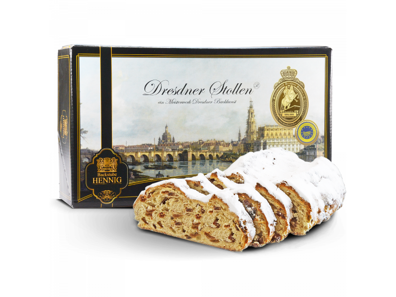 1000g Dresdner Christstollen kaufen 1kg Original Weihnachtsstollen