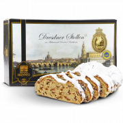 1500g Original Dresdner Christstollen ® in Geschenkkarton