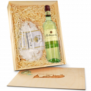 Präsentbox "Stollen & Riesling Weißwein"