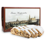 500g Edler Marzipanstollen in Geschenkkarton
