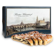 700g Feinster Mohnstriezel im Geschenkkarton