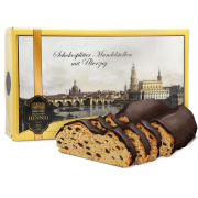 500g Edler Schoko-Mandelstollen in Geschenkkarton