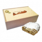 2000g Original Dresdner Christstollen in Premium Holztruhe