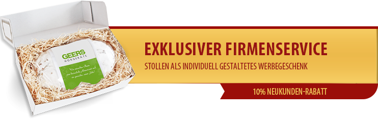 Stollen Werbeartikel Werbegeschenk