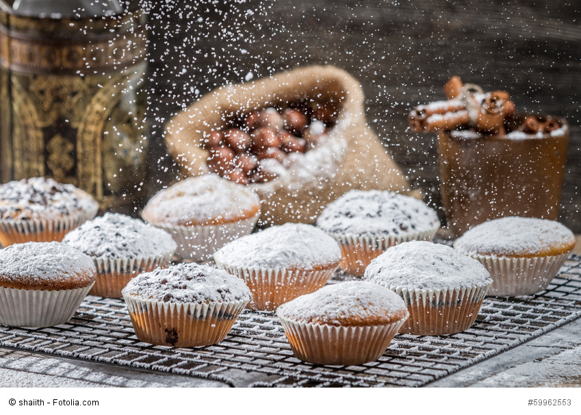 Stollen Muffins