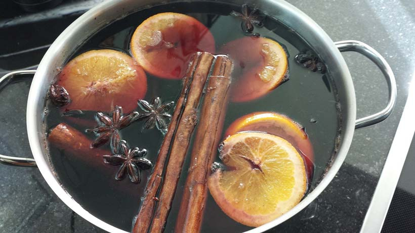 Glühwein selbst machen schmeckt super und macht Spass!