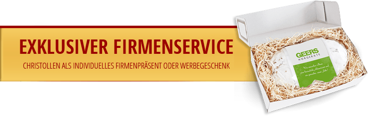 Dresdner Stollen Werbeartikel Werbegeschenk Dresdner Stollen Werbeartikel Werbegeschenk
